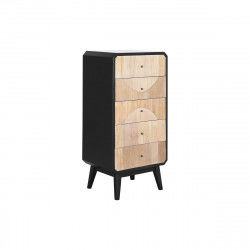 Sinfonier DKD Home Decor 48,3 x 35 x 100 cm Negro Madera