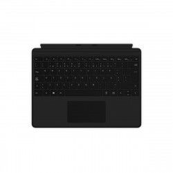 Keyboard with Touchpad Microsoft Surface Pro X Azerty French Black