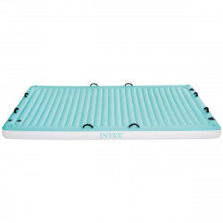 Inflatable Pool Float Intex Blanket White Turquoise 310 x 18 x 183 cm