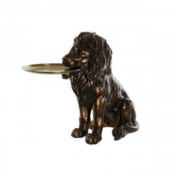 Decorative Figure DKD Home Decor 51,5 x 27 x 63 cm Lion Copper