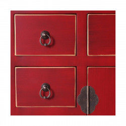 Credenza ORIENTE 73 x 26 x 90 cm Rosso Legno