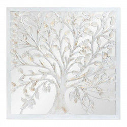 Decoratieve figuren DKD Home Decor Boomstructuur Kristal Hout MDF (120 x 3.5...