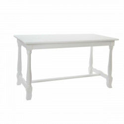 Dining Table DKD Home Decor Wood White (180 x 90 x 80 cm)