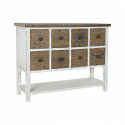 Console DKD Home Decor Wit Zwart Spar 104 x 35 x 80,5 cm