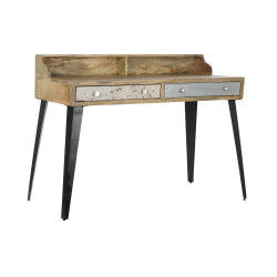 Desk DKD Home Decor Metal Mango wood (120 x 54 x 94 cm)