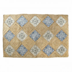 Alfombra DKD Home Decor 120 x 190 x 0,5 cm Marrón Multicolor Árabe Jute