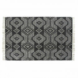 Tapis DKD Home Decor Blanc Noir Coton (200 x 290 x 1 cm)