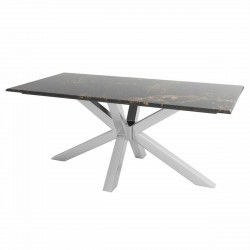 Tavolo da Pranzo DKD Home Decor Marmo Acciaio (180 x 90 x 76 cm)