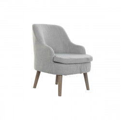 Armchair DKD Home Decor Light grey Fir 61 x 56 x 75 cm