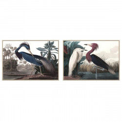 Cadre DKD Home Decor 123 x 4,5 x 83 cm 83 x 4,5 x 123 cm Oiseau Oriental (2...