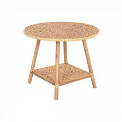 Beistelltisch DKD Home Decor 61 x 61 x 46 cm 61 x 61 x 49 cm Braun Rattan