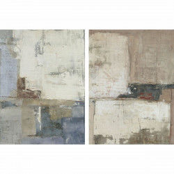 Cuadro DKD Home Decor 90 x 2,4 x 120 cm Abstracto Moderno (2 Unidades)