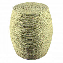 Footrest DKD Home Decor Brown Light brown Hemp Rope Natural Urban 45 x 45 x...