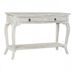 Console DKD Home Decor Wit Multicolour Hout Mangohout 115 x 38 x 76 cm