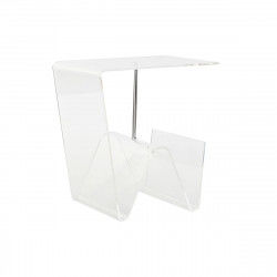 Coffee Table DKD Home Decor Metal Transparent Acrylic (40 x 30 x 44 cm)