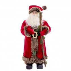 Kerstversiering Rood Multicolour Polyresin Weefsel 80 cm