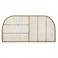 Cabecero de Cama DKD Home Decor Natural Marrón Ratán (160 x 4 x 80 cm)