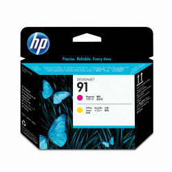 Tête de rechange HP 91 Magenta Jaune