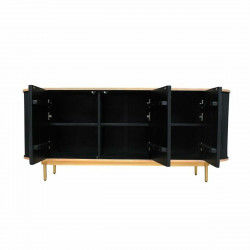 Credenza DKD Home Decor 177 x 45 x 75 cm Naturale Nero Rovere Legno di mango