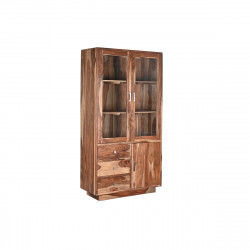 Display Standaard DKD Home Decor Kristal Rubberwood 100 x 42 x 190 cm