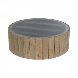 Mesa de Centro Home ESPRIT Abeto Madera MDF 90 x 90 x 30 cm