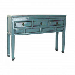 Console DKD Home Decor Blauw Turkoois Metaal 128 x 30 x 88 cm