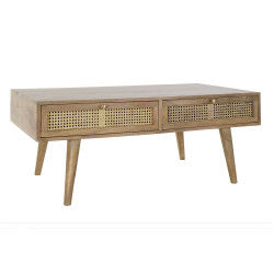 Hoofdtafel DKD Home Decor Mangohout 115 x 60 x 46 cm