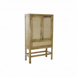 Anrichte DKD Home Decor Braun Rattan Mango-Holz 90 x 40 x 160 cm