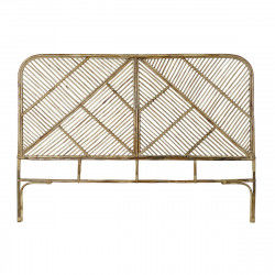 Headboard DKD Home Decor Natural Rattan 175 x 3 x 130 cm