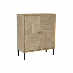 Credenza DKD Home Decor Nero Naturale 80 x 35 x 95 cm