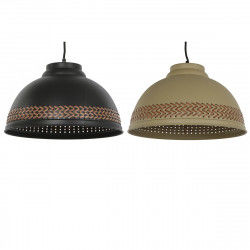 Ceiling Light DKD Home Decor Brown Black Cream Metal 50 W 39 x 39 x 22 cm (2...