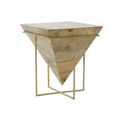 Table d'appoint DKD Home Decor Métal Bois de manguier (40 x 40 x 45 cm)