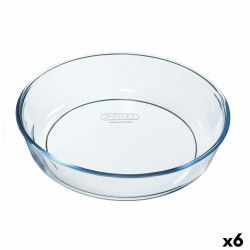 Backform Pyrex Classic Vidrio rund Durchsichtig 6 Stück 26 x 26 x 6 cm