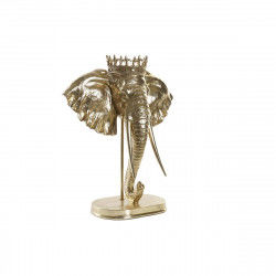 Decoratieve figuren DKD Home Decor 49 x 26,5 x 57 cm Olifant Gouden Koloniaal