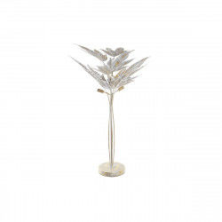 Floor Lamp DKD Home Decor Grey Metal Tropical Leaf of a plant (51 x 51 x 87 cm)