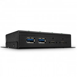 Hub USB LINDY 43094 Nero