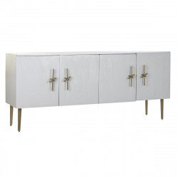 Buffet DKD Home Decor Doré Blanc Fer Bois de manguier (180 x 55 x 81 cm)