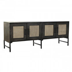 Credenza DKD Home Decor Marrone Rattan Legno di mango (155 x 40 x 61,5 cm)