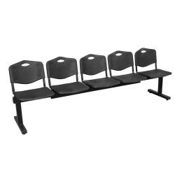 Waiting Bench Albatana P&C AI5ESNE Black