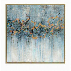 Cuadro DKD Home Decor 131 x 3,8 x 131 cm Abstracto Moderno