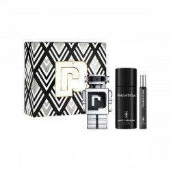 Set de Parfum Homme Paco Rabanne Phantom 3 Pièces