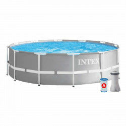 Piscina Smontabile Intex Prism Frame 6503 l Rotonda Impianto di depurazione...