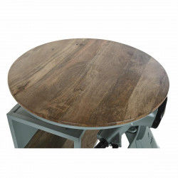 Tafel DKD Home Decor Blauw Bruin Groen Ijzer Mangohout 116 x 72 x 110 cm