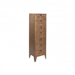 Chest of drawers Home ESPRIT Golden Metal Loft 40 x 34 x 139 cm