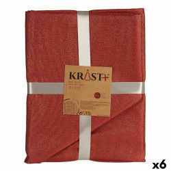 Tafelkleed Rood 180 x 140 cm (6 Stuks)