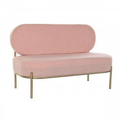 Canapé DKD Home Decor Rose Métal 120 x 61 x 79 cm