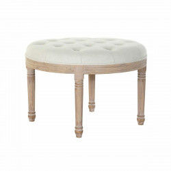 Banquette DKD Home Decor 8424001794409 Naturel Beige Lin Bois d'hévéa (70 x...