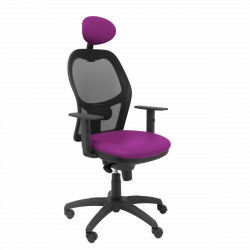 Silla de Oficina con Cabecero Jorquera malla P&C SNSPMOC Morado