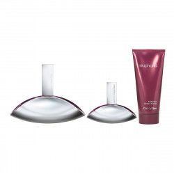 Set mit Damenparfüm Calvin Klein Euphoria 3 Stücke