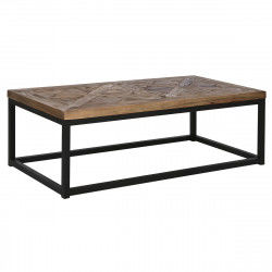 Mesa de Centro Home ESPRIT Madera Metal 125 x 65 x 40 cm